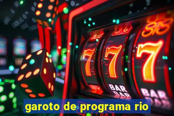 garoto de programa rio