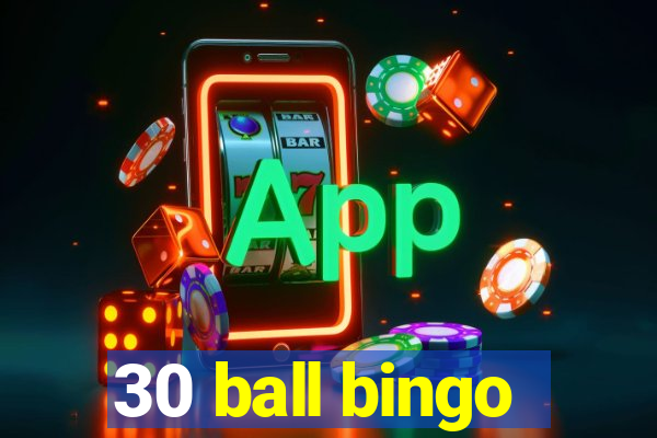 30 ball bingo