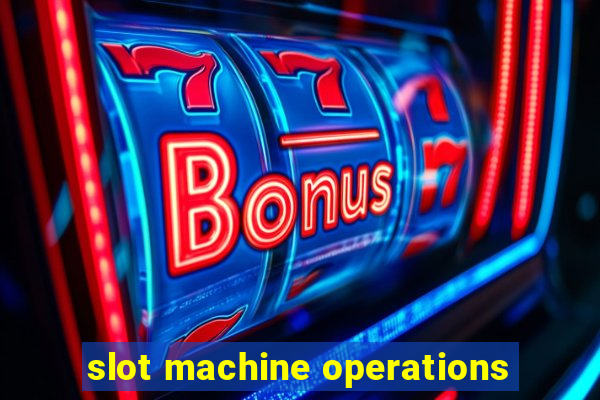 slot machine operations