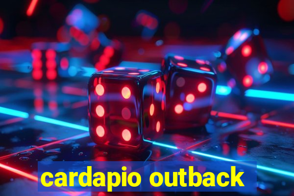 cardapio outback
